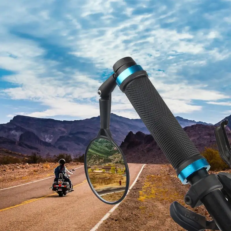 

1PCS Universal Bicycle Rearview Mirror Adjustable Rotate Wide-Angle Cycling Rear View Mirrors For MTB Road Bike Accessories