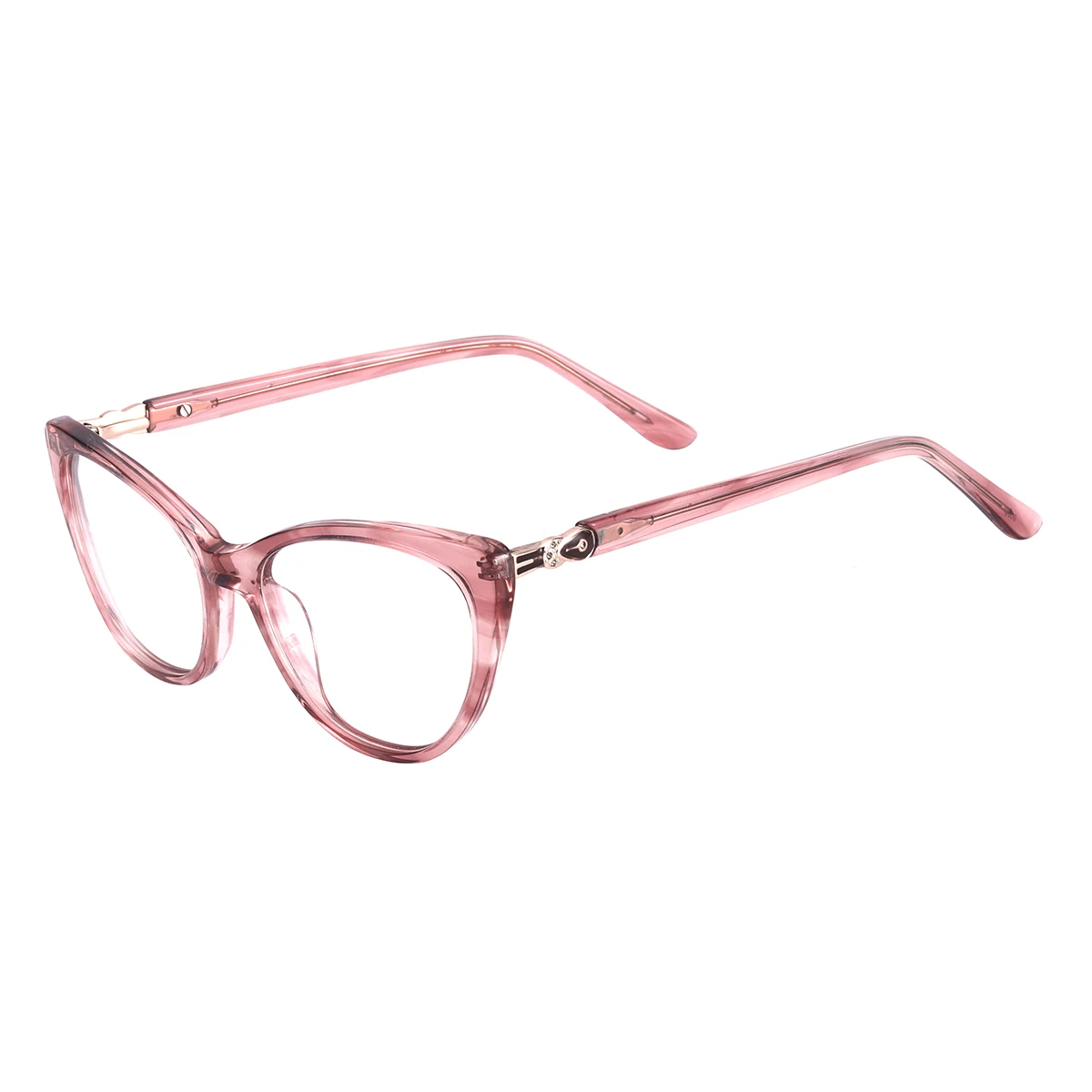 

Women Acetate Cat Eye Glasses Full Rim Small Prescription Eyeglass Frame For Optical Lenses Myopia Reading Multifocal