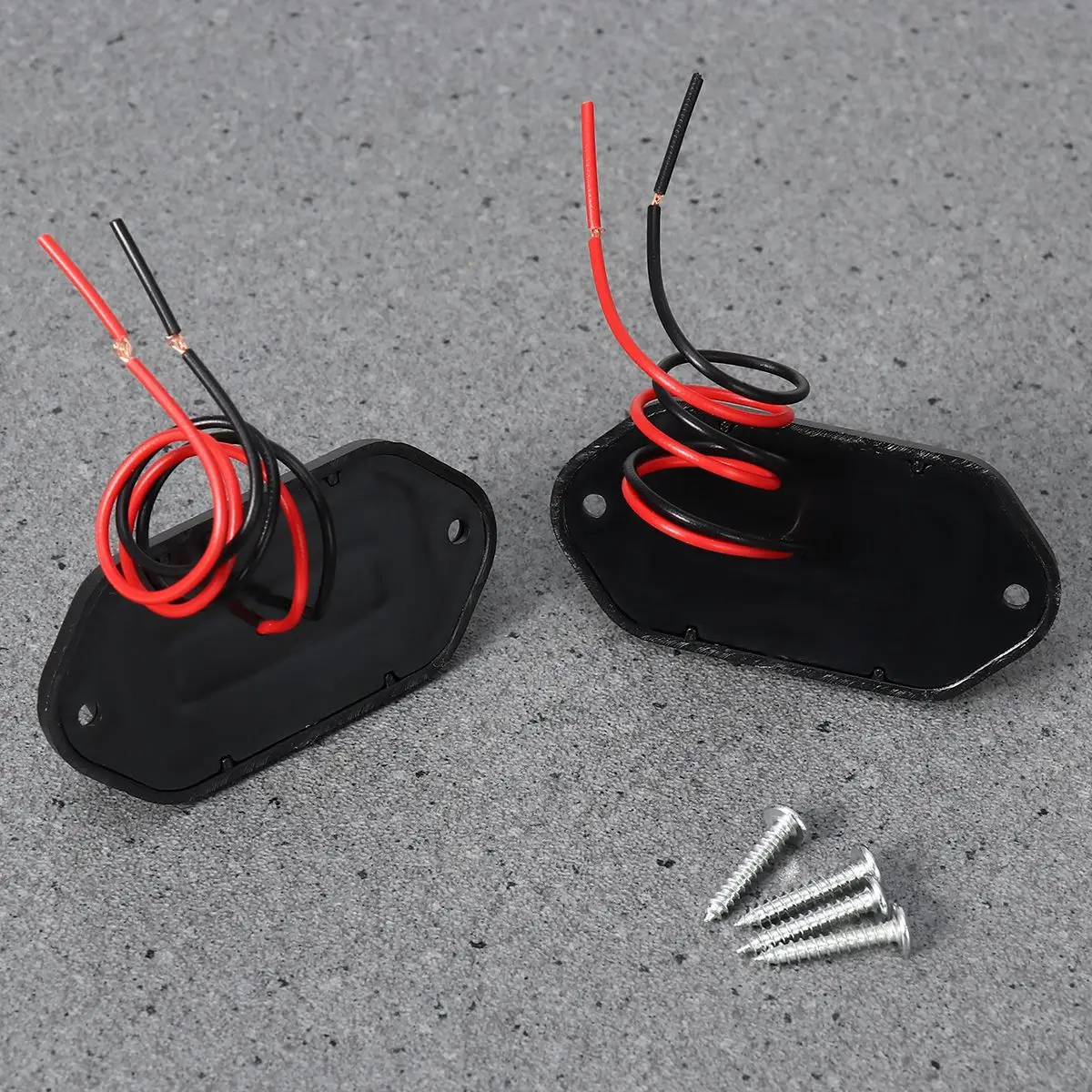 WINOMO 2 шт. Автомобильный светодиодный светильник для номерного знака 12 в боковой