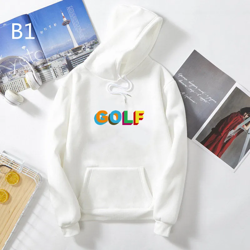 

Худи с капюшоном Golf Wang, Тайлер, толстовки с капюшоном OFWGKTA, худи для скейтбординга в стиле Харадзюку для мужчин и женщин, японские худи в стил...