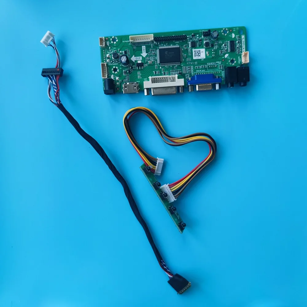 HDMI совместимый с DVI VGA LED LCD LVDS контроллер драйвер платы комплект для N173O6 L01/L02/L03
