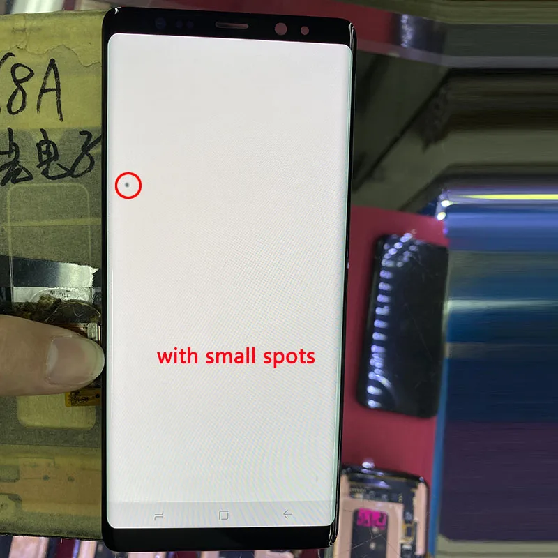 ЖК дисплей SUPER AMOLED N950F для SAMSUNG Galaxy Note 8 сенсорный экран N950W N950FD с цифровым
