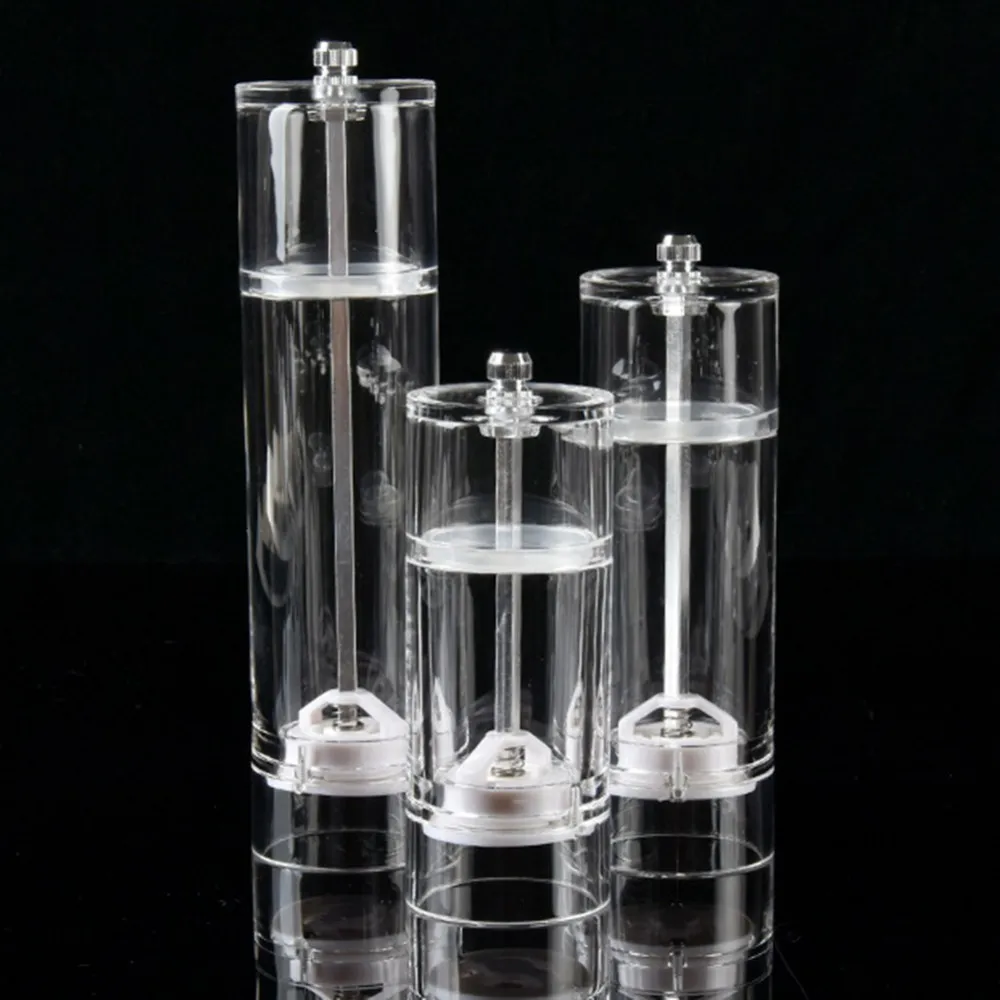 1 шт. прозрачный акриловый гранулятор из нержавеющей стали для перца перец