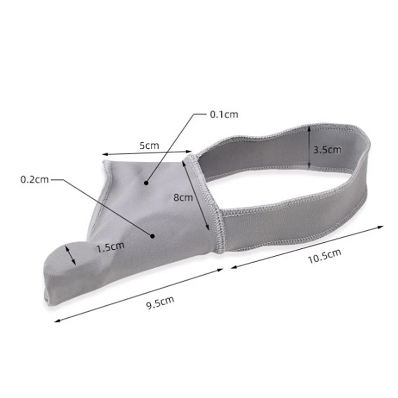 

1Pair Toe Thumb Separator Hallux Valgus Pedicure Orthosis Bunion CorrectorSplint