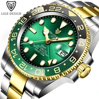 lige 2020 men mechanical watch automatic tourbillon luxury clock business watch men stainless steel wristwatch relogio masculino