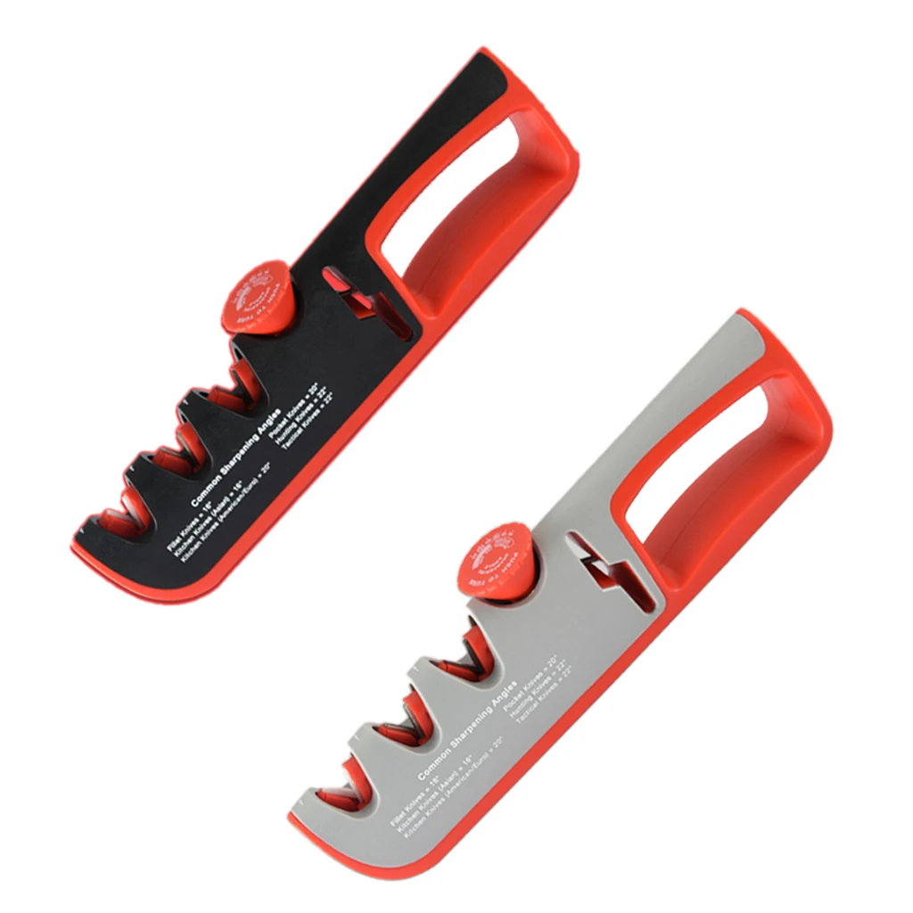 

Kitchen Knife Sharpener-4 Stage Kitchen Knife Sharpener Ceramic And Steel