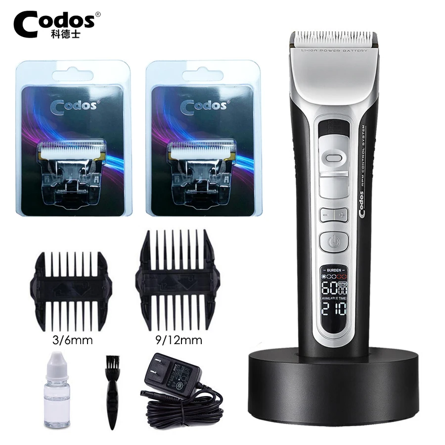 Codos 968 профессиональная электрическая машинка для стрижки волос 100V 240V взрослых
