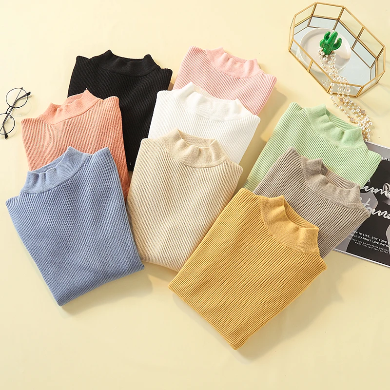 Женский трикотажный свитер повседневный эластичный пуловер весна-осень-зима 2022 |