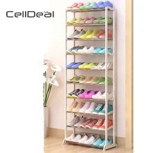 CellDeal, 10 уровней, органайзер для хранения обуви на каблуках, стойка для хранения, полка, держатель, 20/30 пар, органайзер для обуви, стойка для обуви