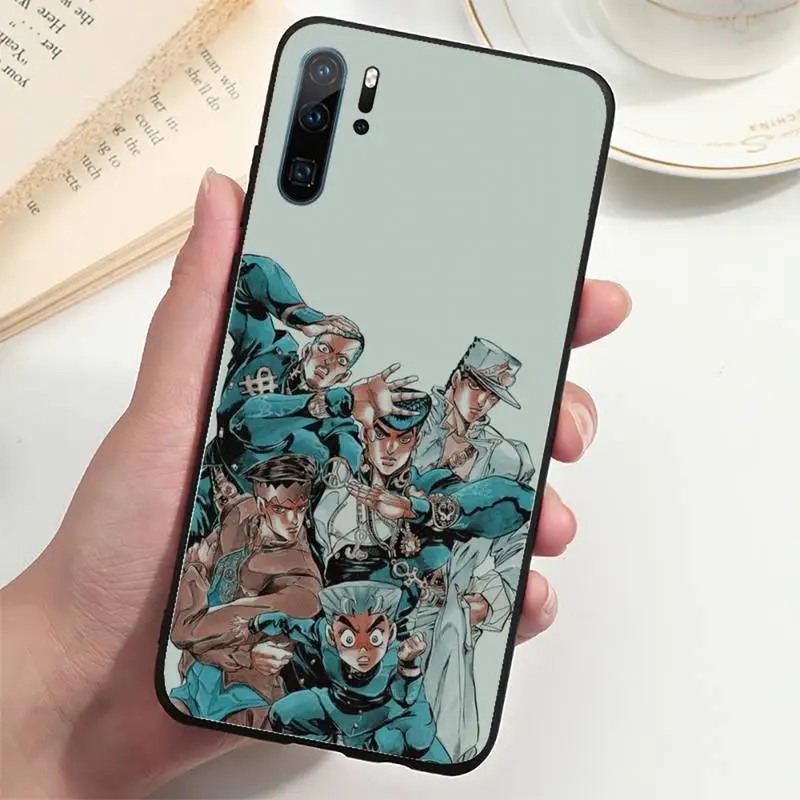 

Anime JoJos Bizarre Adventure Phone Case For honor 7 8 9 10 20 30 A X S lite pro PLAY Cover Fundas Coque