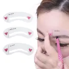 3 стиля Pro трафарет для бровей многоразового использования Set Eye Brow DIY Руководство по рисованию Стайлинг бровей Шаблон карта макияж Косметические Инструменты для женщин