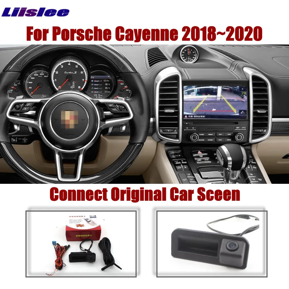 Автомобильная камера заднего вида для Porsche Cayenne 2018 2019 2020 ATUO парковки оригинальный