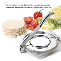 8 inches aluminium mold home kitchen restaurant bakeware tool dining press with handle foldable tortilla maker easy clean mexico