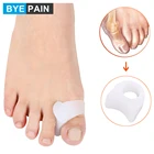 1 пара пятки BYEPAIN для пальцев ног, гелевые разделители для облегчения боли в ногах, перекрещивающиеся пальцы и кривые пальцы