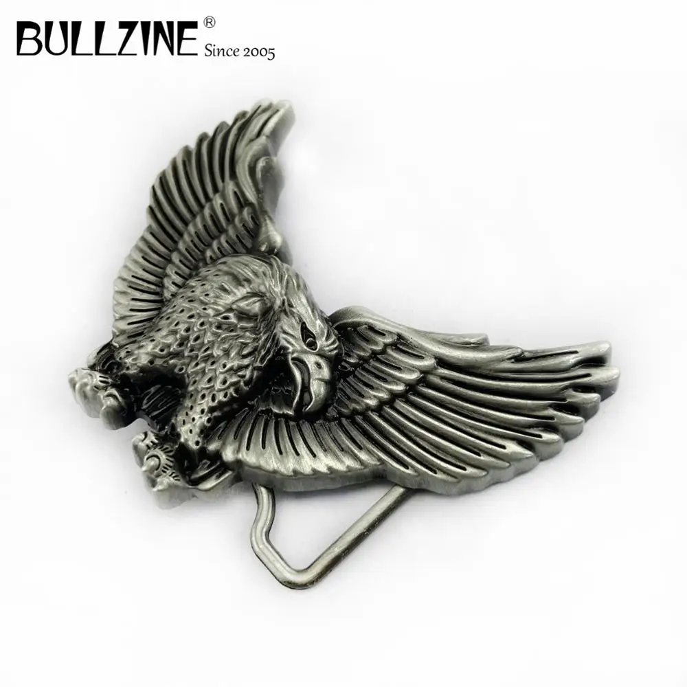 Bullzine Оптовая Продажа цинковый сплав Орел пряжка на ремешке магическое Оловянное