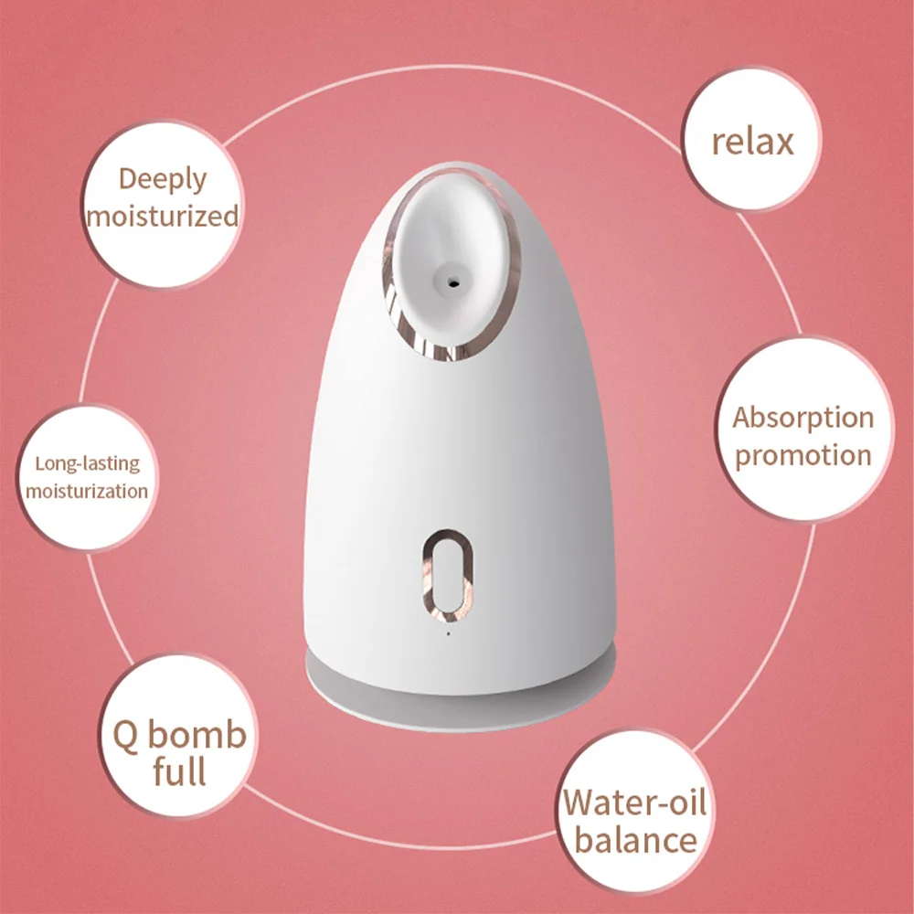 

Vapozone Hot Vaporizer Professional Face Steam Machine Mist Ionic Mini Nano Facial Steamer Ready Stock Portable Face Steamer