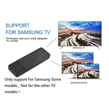 USB Adapter for Smart Samsung TV, Samsung WIS12ABGNX WIS09ABGN 5G 300Mbps Wifi Adapter For Laptop Wifi Audio Receiver