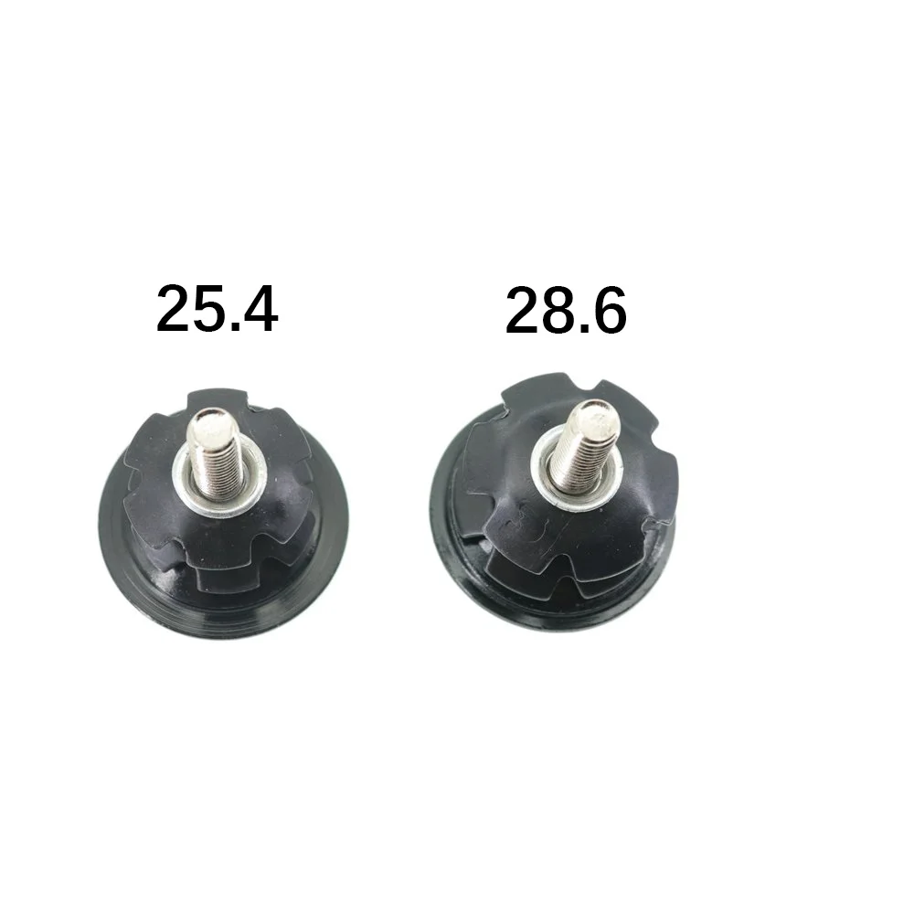 Neco Bike Headset Star Nut Stem Top Cap Cover Cap Bolt For Fork 25.4/28.6/31.8/38.1 Mm 1 1/8 1/4 1/2 On.