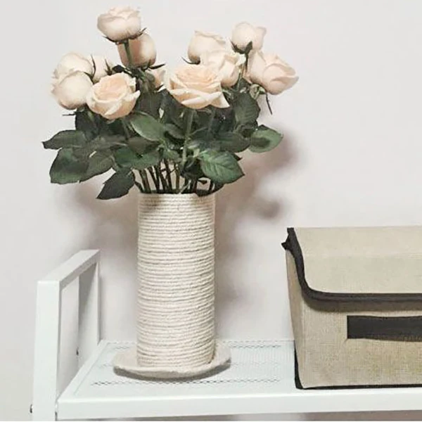 5 мм x 100 м плетеная хлопковая веревка витой шнур веревочка для рукоделия макраме