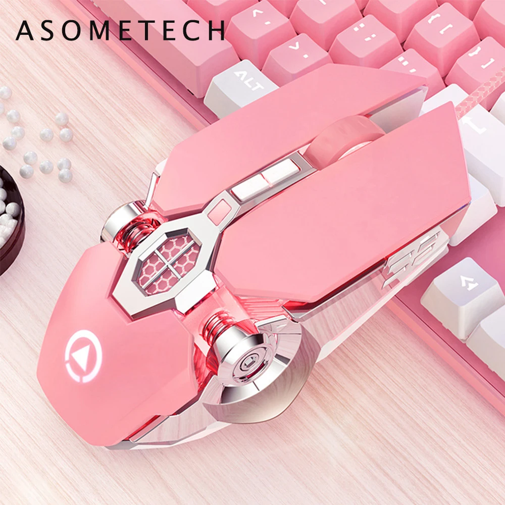 Мышь игровая Проводная Бесшумная со светодиодный Ной подсветкой 3200DPI |