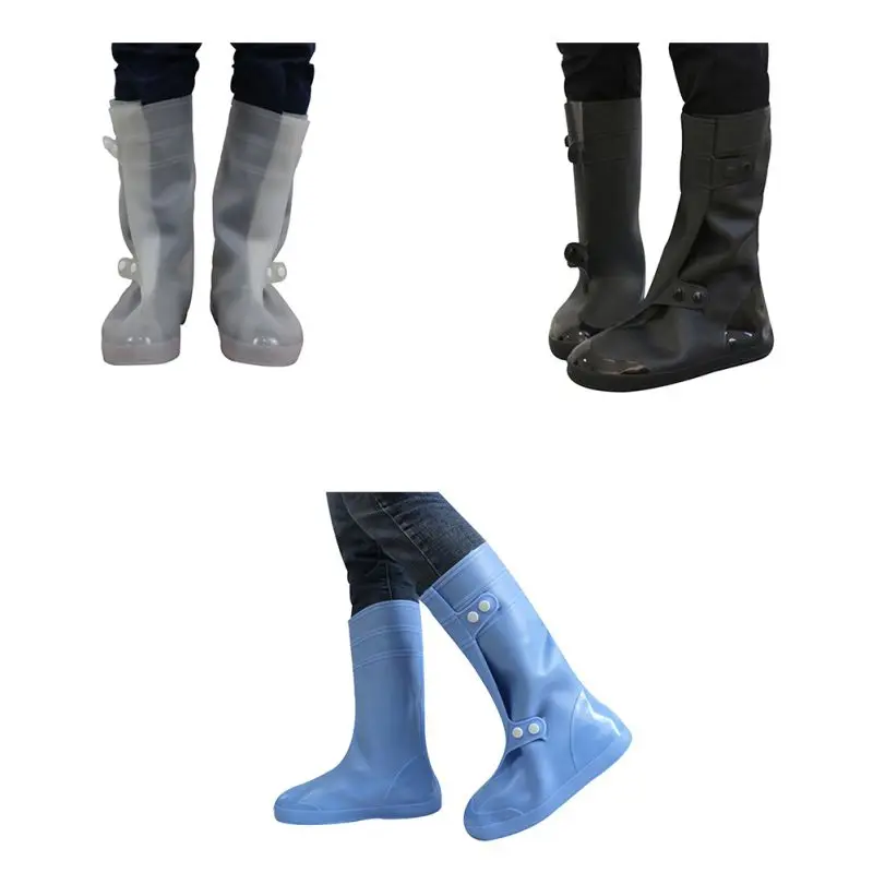 

High Quality Motorcycle Cycling Bike Boot Rain Shoes Covers Overshoe Boots Cover Waterproof Rain Snow Shoe Covers Reusable