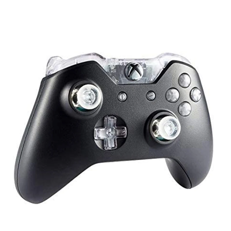 Tanie W Celu Uzyskania Matowy Kontroler Pełna Osłona Naklejek Ze Zestaw Przycisków Dla Kontroler Do Xbox One Skrzynki Pokrywa 3.5mm Gniazdo Zestawu Słuchawkowego