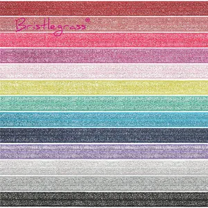 Лента для волос BRISTLEGRASS, 2, 5, 10 ярдов, 58 дюйма, 15 мм, серебристая, блестящая, складная, эластичная, ленты из спандекса лент, платье с повязкой шитья
