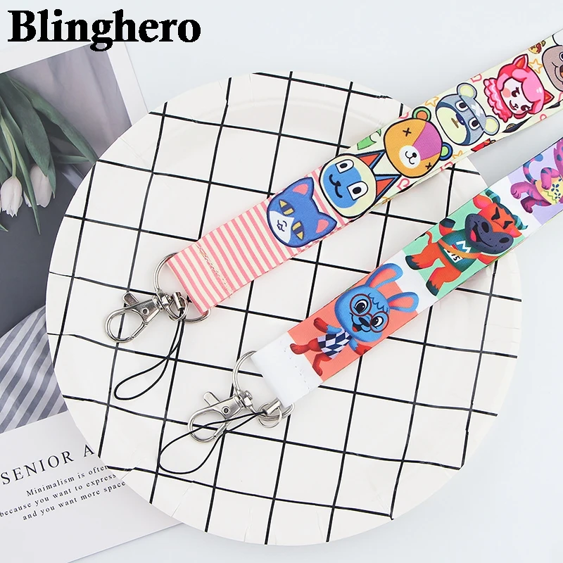 Ремешок на шею для телефона с креплением в виде животного|Ремешки телефонов| |