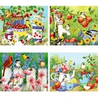 Алмазная живопись 5D, животное, птичка, Сельский стиль, Алмазная мозаика сделай сам, Набор для вышивки крестиком, стразы, искусство, подарок