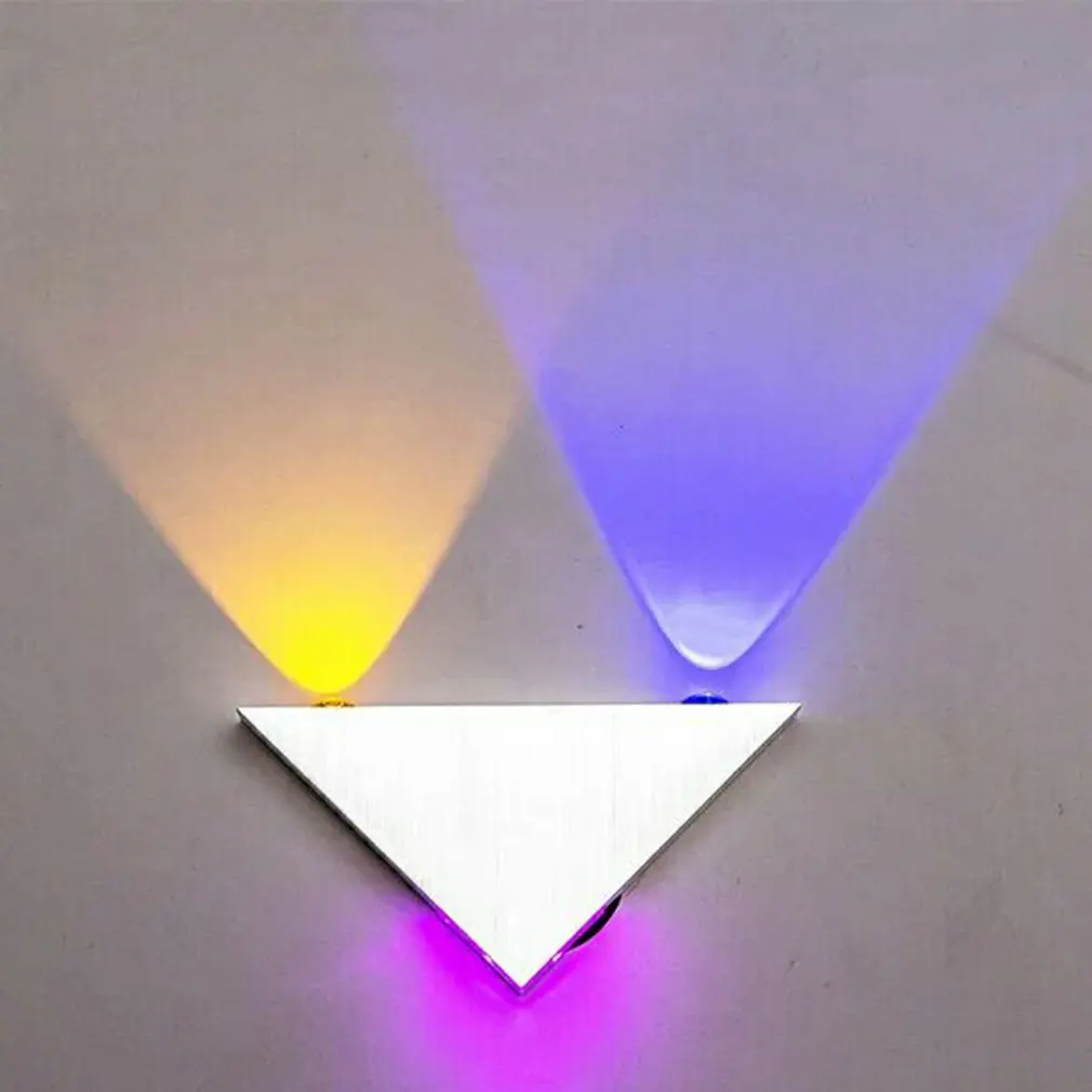 

Triangle LED Wall Light Bedroom Porch Hotel Sconces Lamp Sale