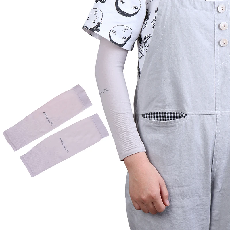 Охлаждающие рукава для рук 1 пара защита от УФ лучей езды на велосипеде бега улицы