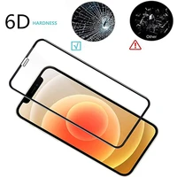 6d 9h protection glass on iphone 11 12 pro max tempered glass screen protector for iphone 11 pro 12 mini 11 coating glass film