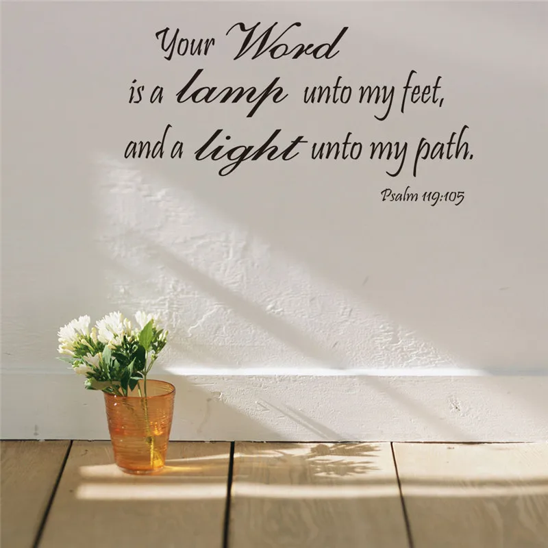 Простые обои с изображениями из Библии стикеры Для комнат настенные Стикеры