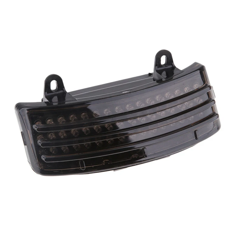 Мотоциклетный дымчатый трехполосный задний крыло светодиодный стоп сигнал