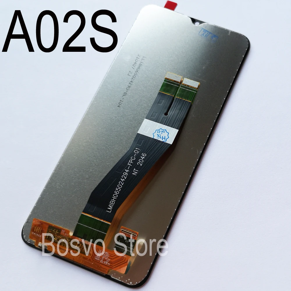 Pantalla Lcd t&aacute;ctil para Samsung A02S, montaje de marco, A025F, A025G, A025M, A025F/DS, A025G/D, venta al por mayor, 5 unids/lote-3