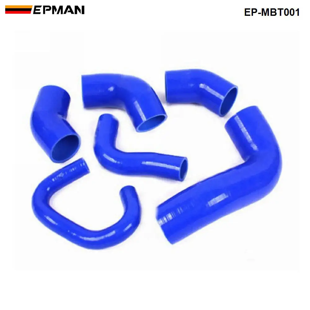 Racing Silicone turbo набор шлангов для интеркулера MIT EVO 7-9 - 2.0L Turbo 4G63 (6 шт.) купить по