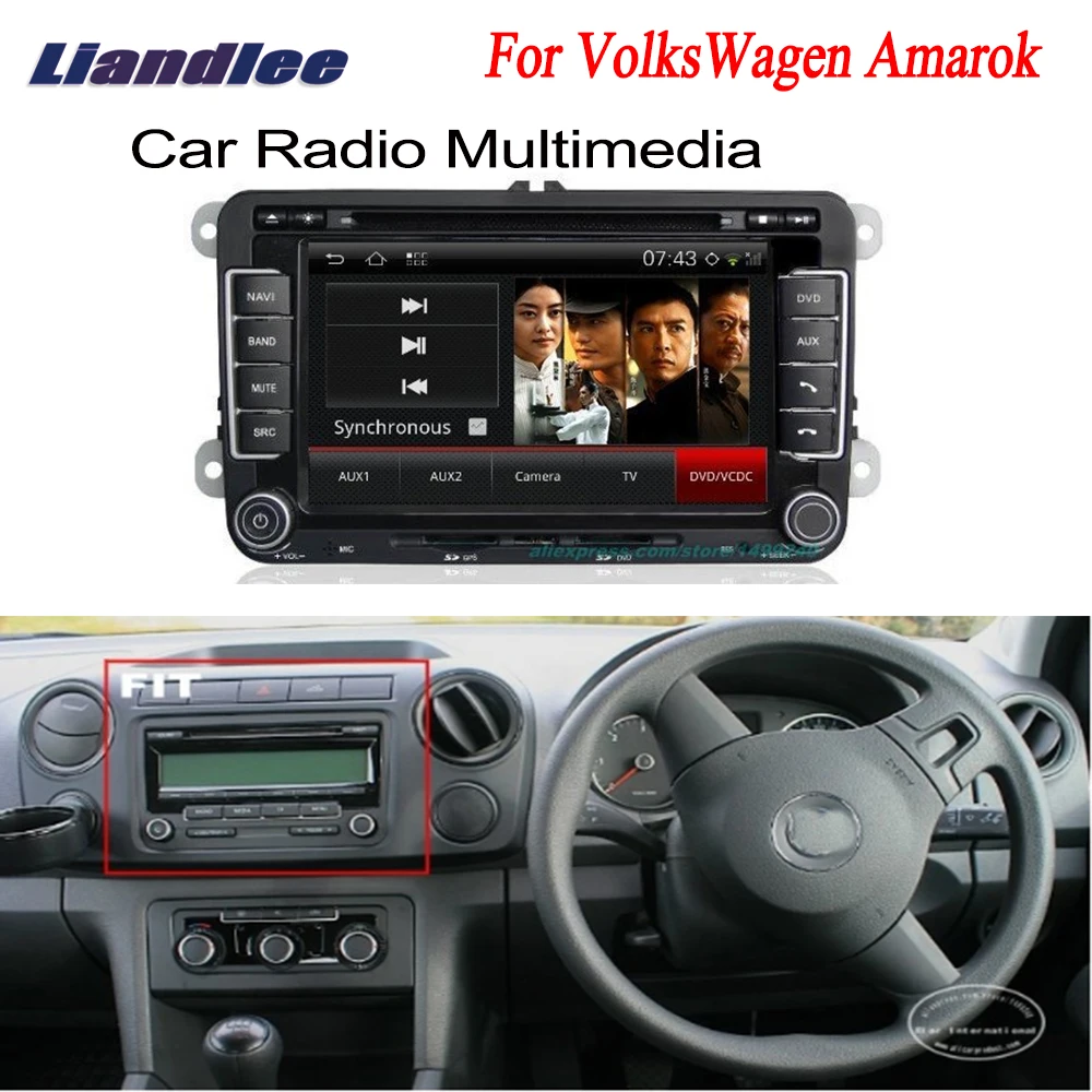 Автомобильный радиоприемник для VolksWagen VW Amarok 2009 2010 2011 2012 GPS Android мультимедийный