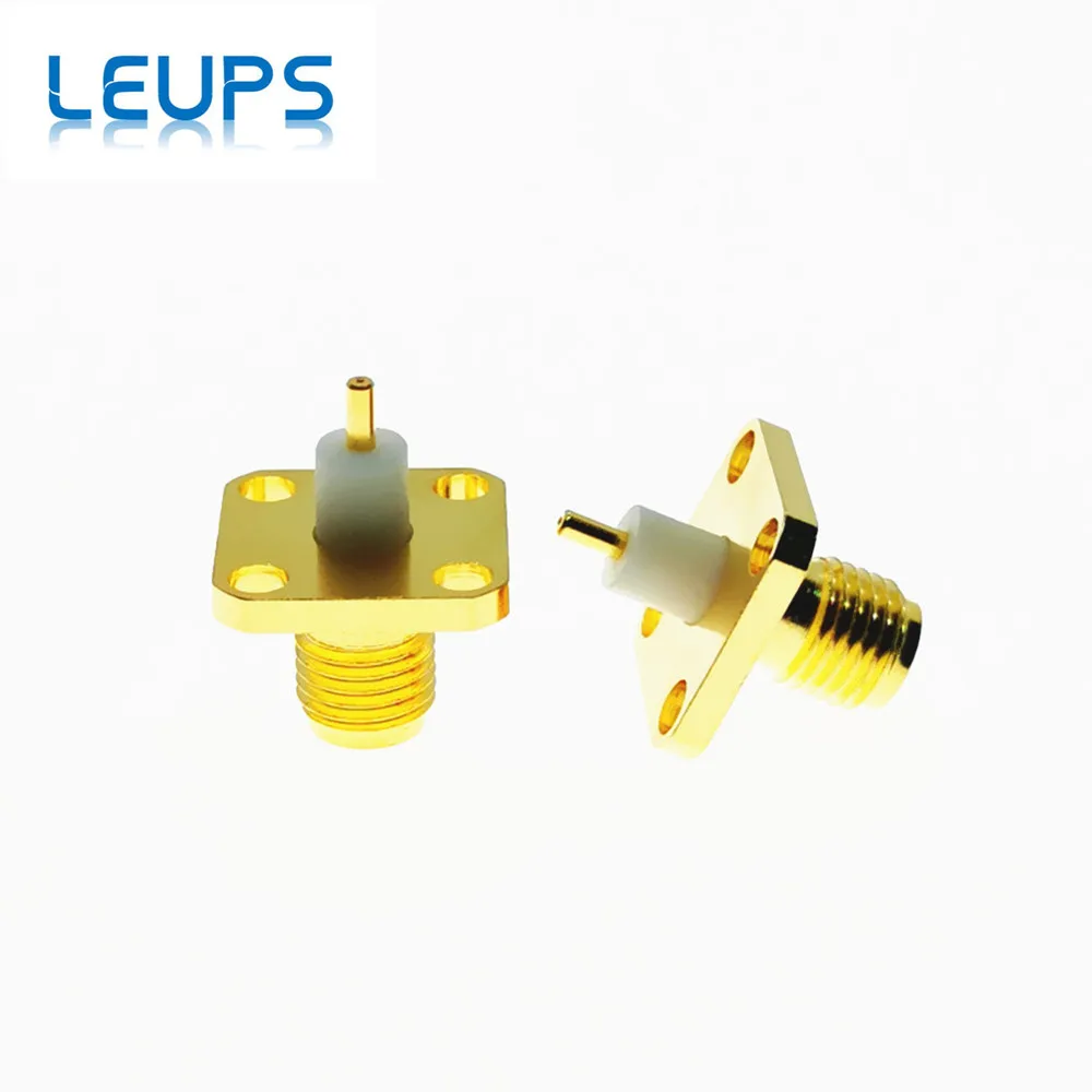 10 шт. панельный разъем с 4 отверстиями|connector female|connector smaconnector panel |