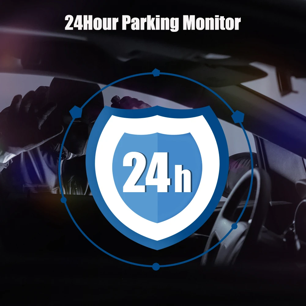 Dash Cam автомобиля Камера регистратор видеорегистратор для Dvr Широкий формат 10