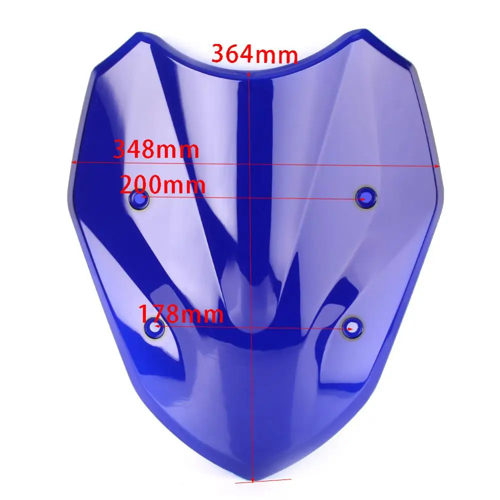 Лобовое стекло мотоцикла иридиевое лобовое черное с болтами винтами крепежными
