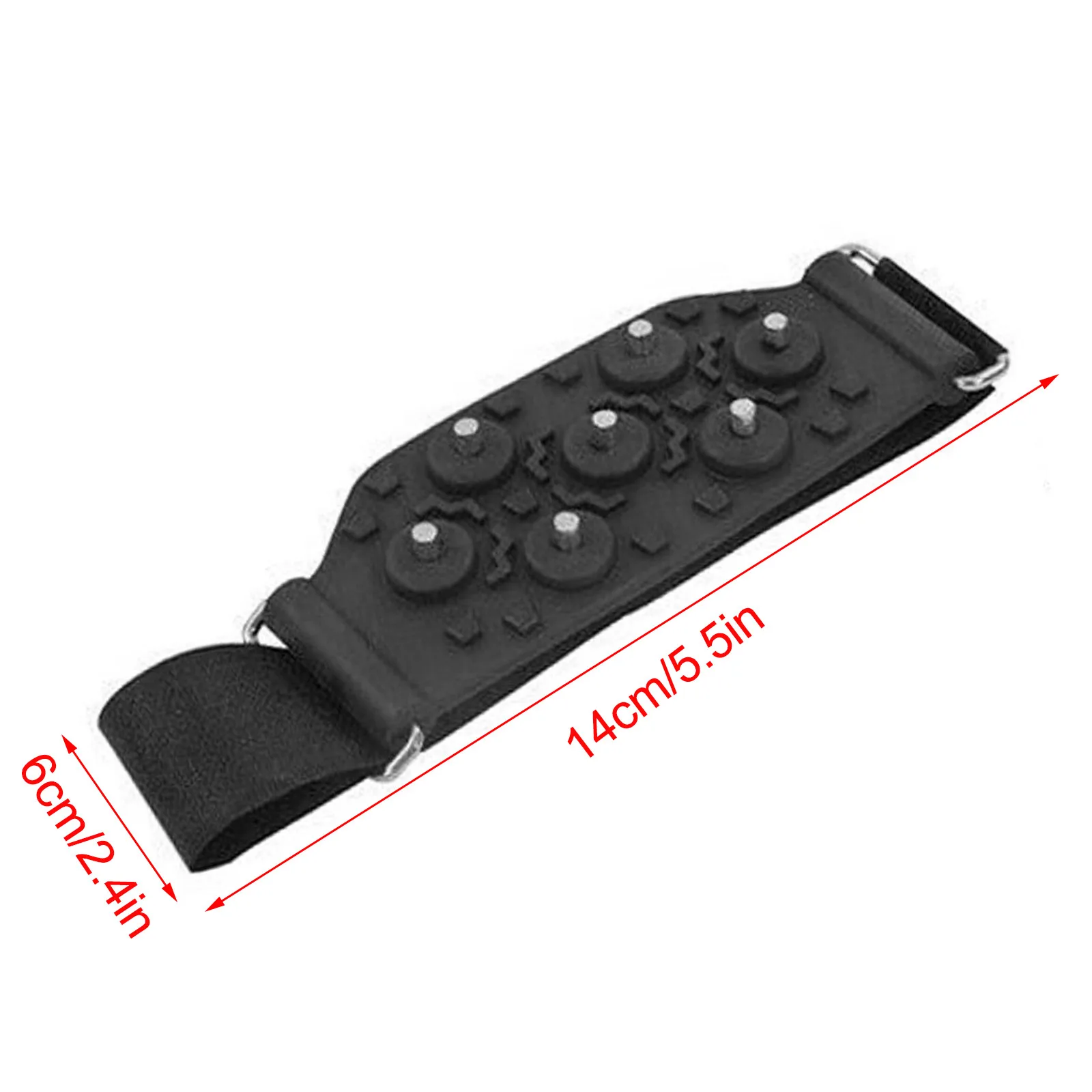 1 пара 7 шипов противоскользящие шипы для захвата льда зимнего скалолазания снега