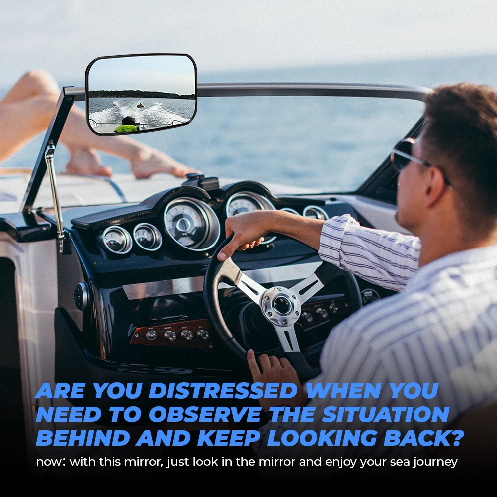 Универсальное морское зеркало заднего вида для водных видов спорта
