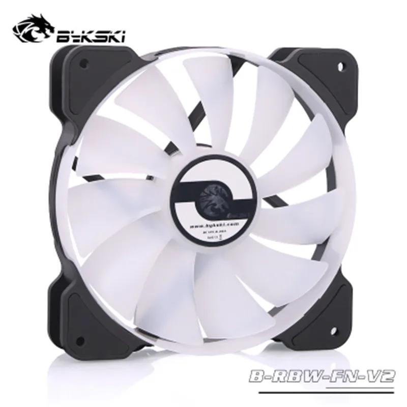 Bykski B RBW FN V2 RGB PC чехол Охлаждающие вентиляторы 5 в 3PIN бесшумные 120x120x25 мм вентилятор