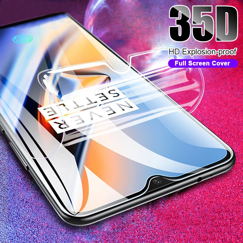35D мягкая Гидрогелевая пленка полное покрытие для Oneplus 7 8 Pro 6 t 7Pro защитная 5 T