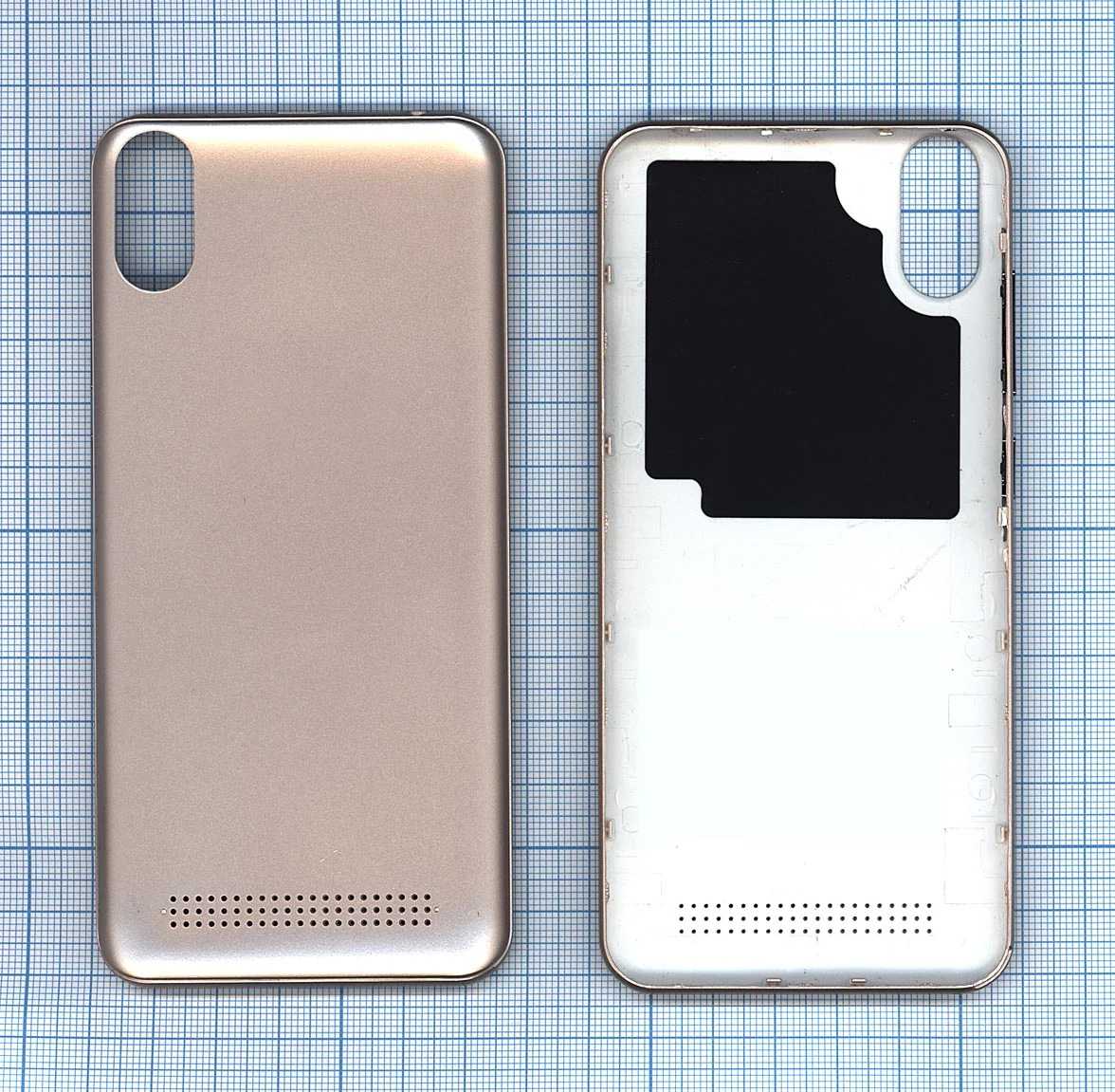 Задняя крышка для Inoi 3 Lite золотая | Компьютеры и офис