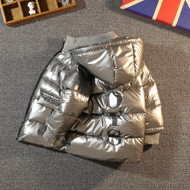 

Boys Jacket 2020 Winter Boys Casual Hooded Coat Children Warm Thicken Parka Jacket Toddler Baby Fashion Waterproof Down Jackets