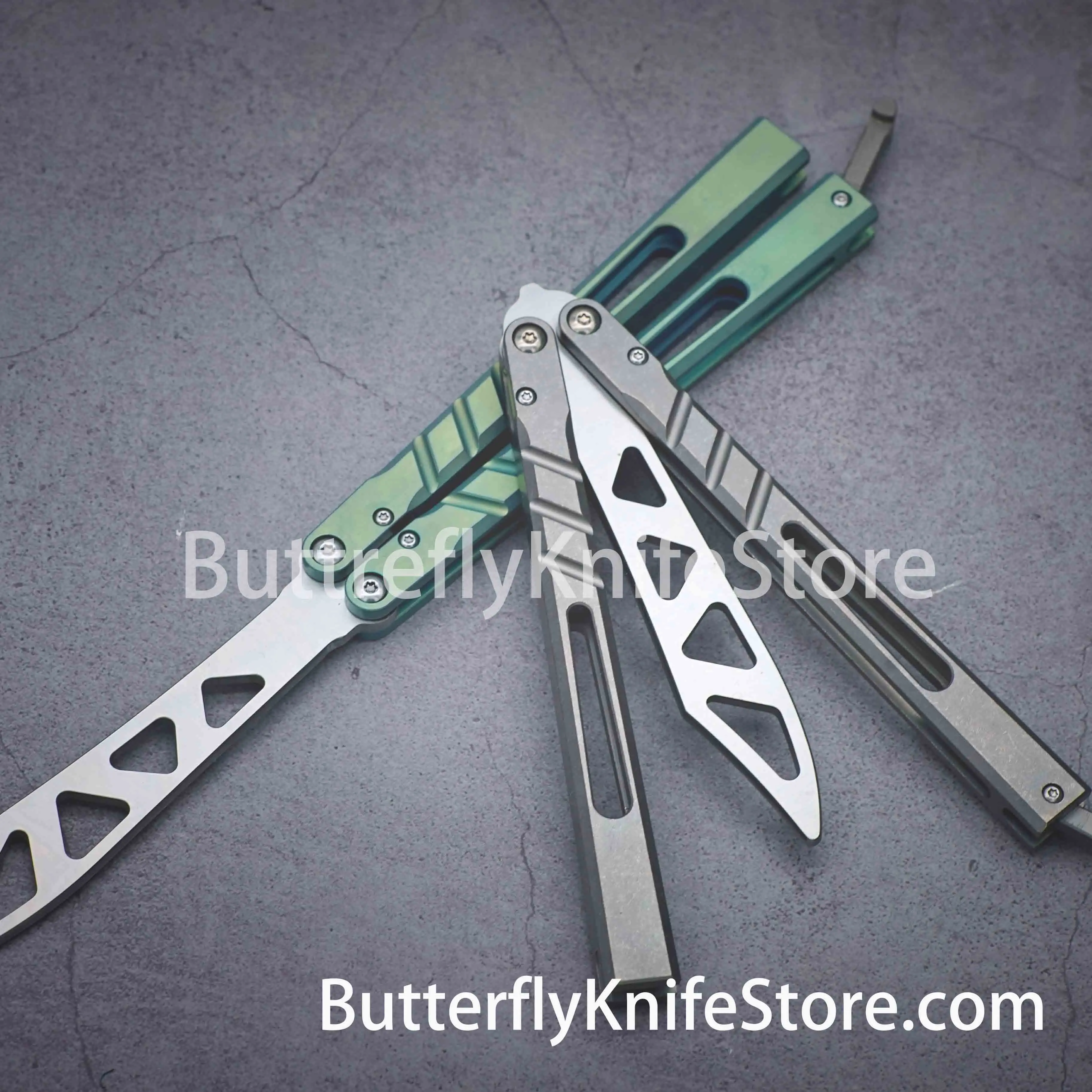 Theone CHAB Clone BRS Alpha Beast Channel AB Balisong Butterflyknife Flipper Trainer титановая ручка система втулок