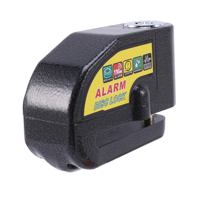 

Theft Lock Cycling Security Lock Control Vibration Security Lock 110Db Bicycle Motorcycle Wheel Disc Brake Lock