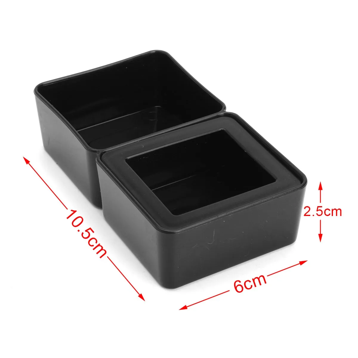 Горячая пластиковая коробка для кормления насекомых рептилий прозрачная