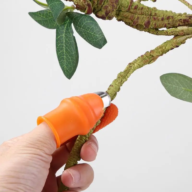 Силиконовый нож для выщипывания большого пальца устройство резки овощей